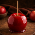 Traditional Red Candied Apple