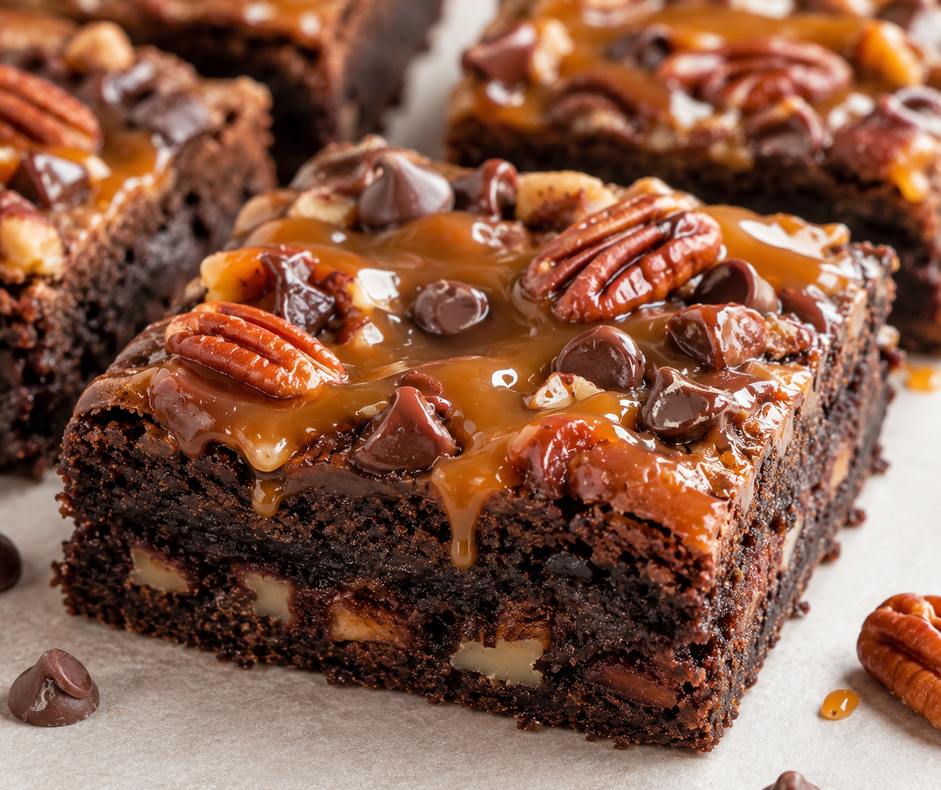 Turtle Brownies